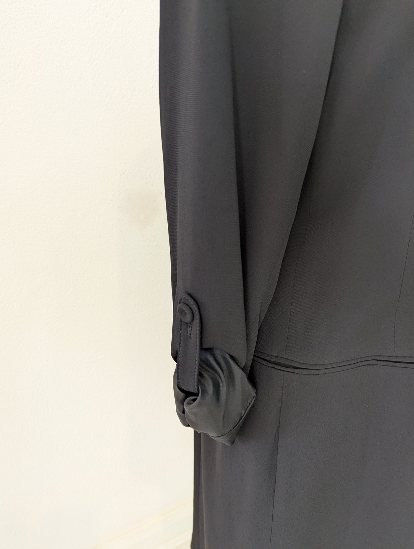 Summum Woman black longline blazer 18