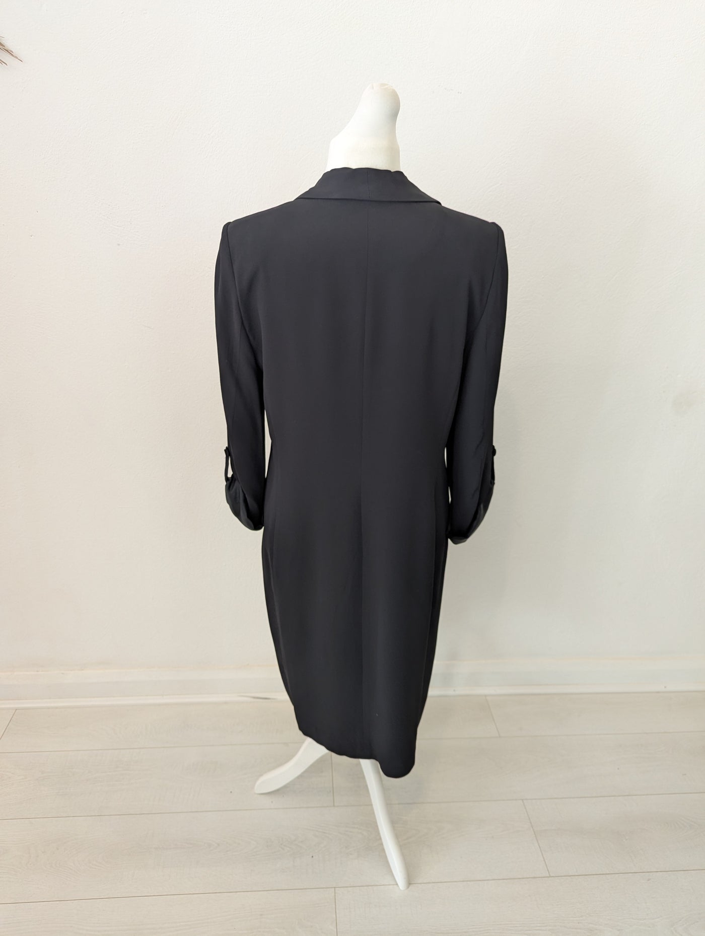 Summum Woman black longline blazer 18