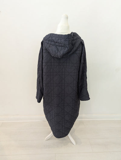 Naya Charcoal Quilted Coat Size 2