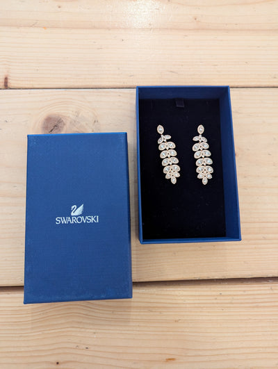 Swarovski Baron Earrings New RRP £159