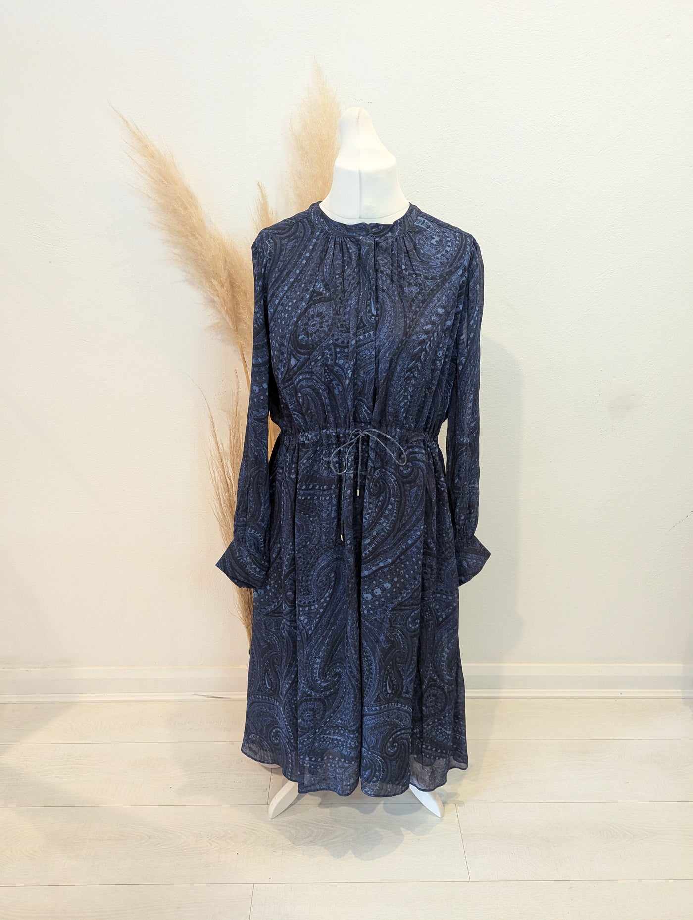 Mos Mosh Navy Paisley Maxi Size 14