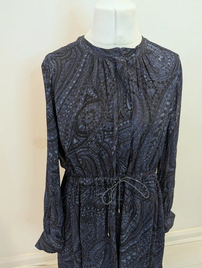 Mos Mosh Navy Paisley Maxi Size 14