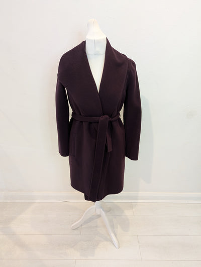Saba Kayla drape coat XS NWT
