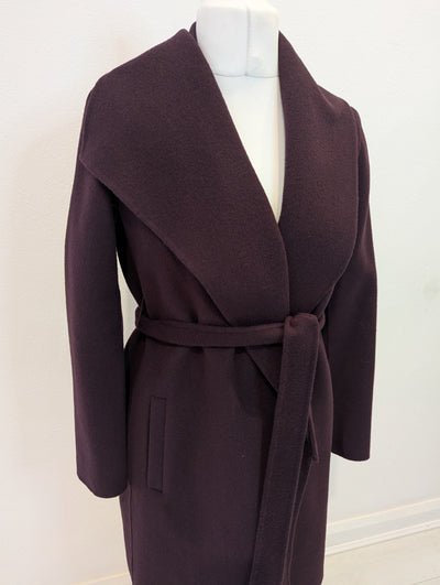 Saba Kayla drape coat XS NWT