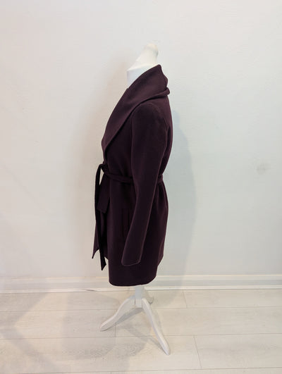 Saba Kayla drape coat XS NWT