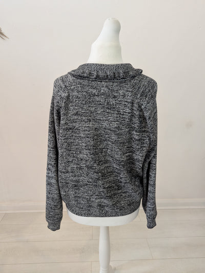 Whistles Grey Collared Jumper Size Large