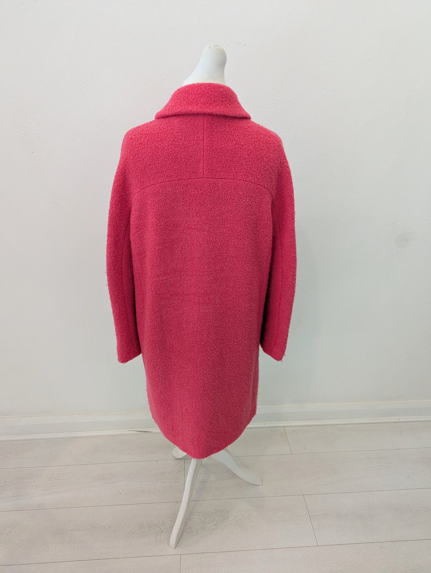 Laurel Pink Wool Mix Coat Size 12