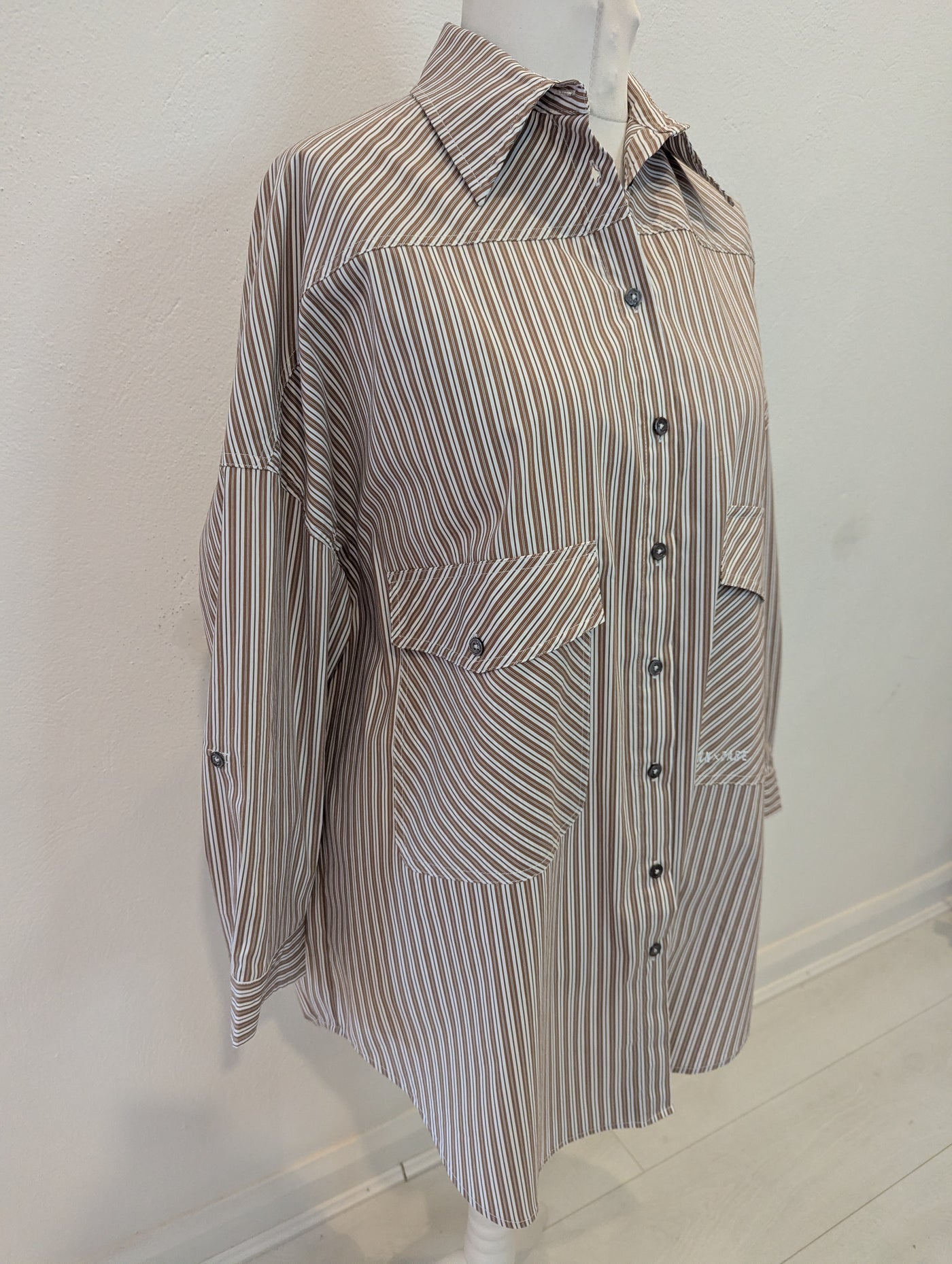 Dawn x Dare Brown Oversized Shirt Small