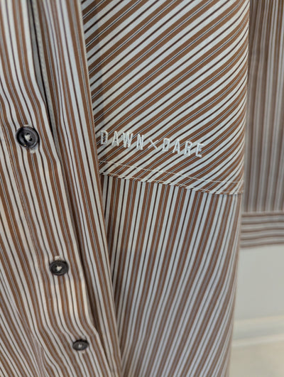 Dawn x Dare Brown Oversized Shirt Small