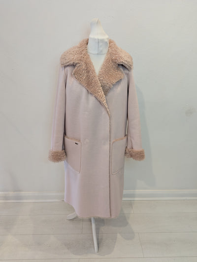 Marc Cain Blush Reversible Coat M/L