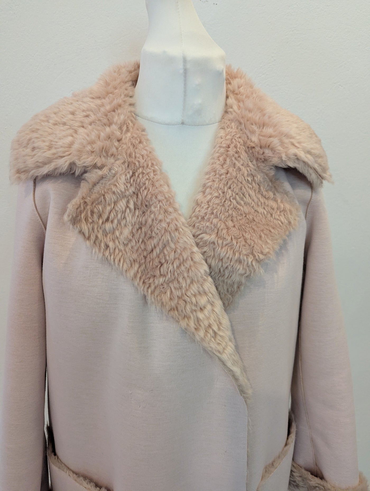 Marc Cain Blush Reversible Coat M/L