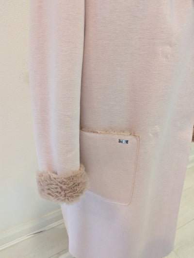 Marc Cain Blush Reversible Coat M/L