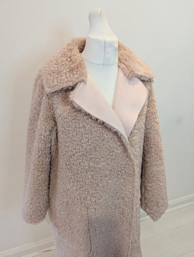 Marc Cain Blush Reversible Coat M/L