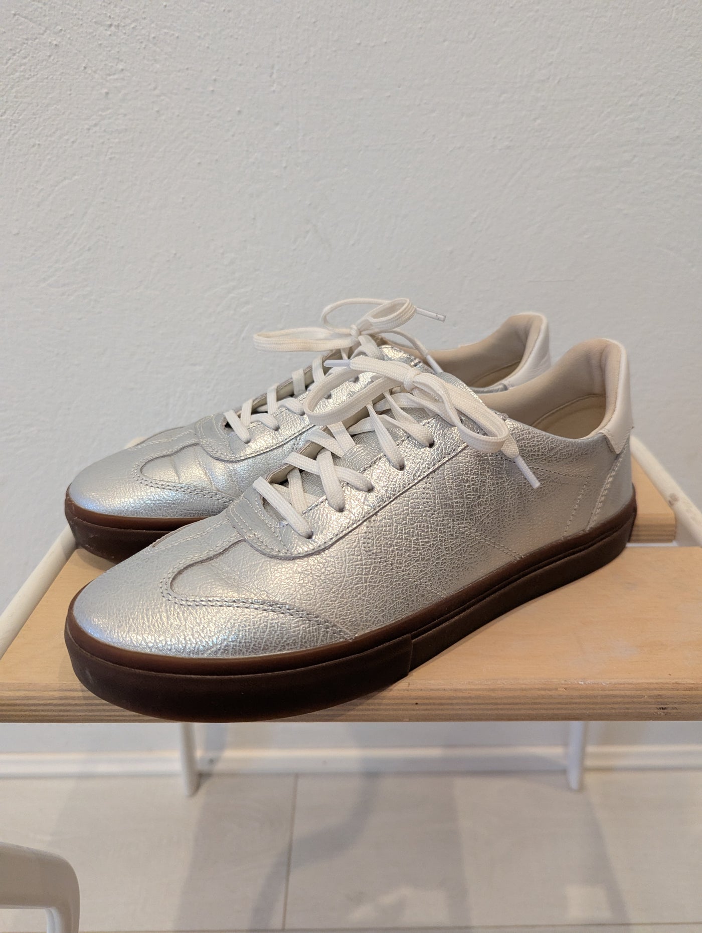Vagabond Silver Trainers 5
