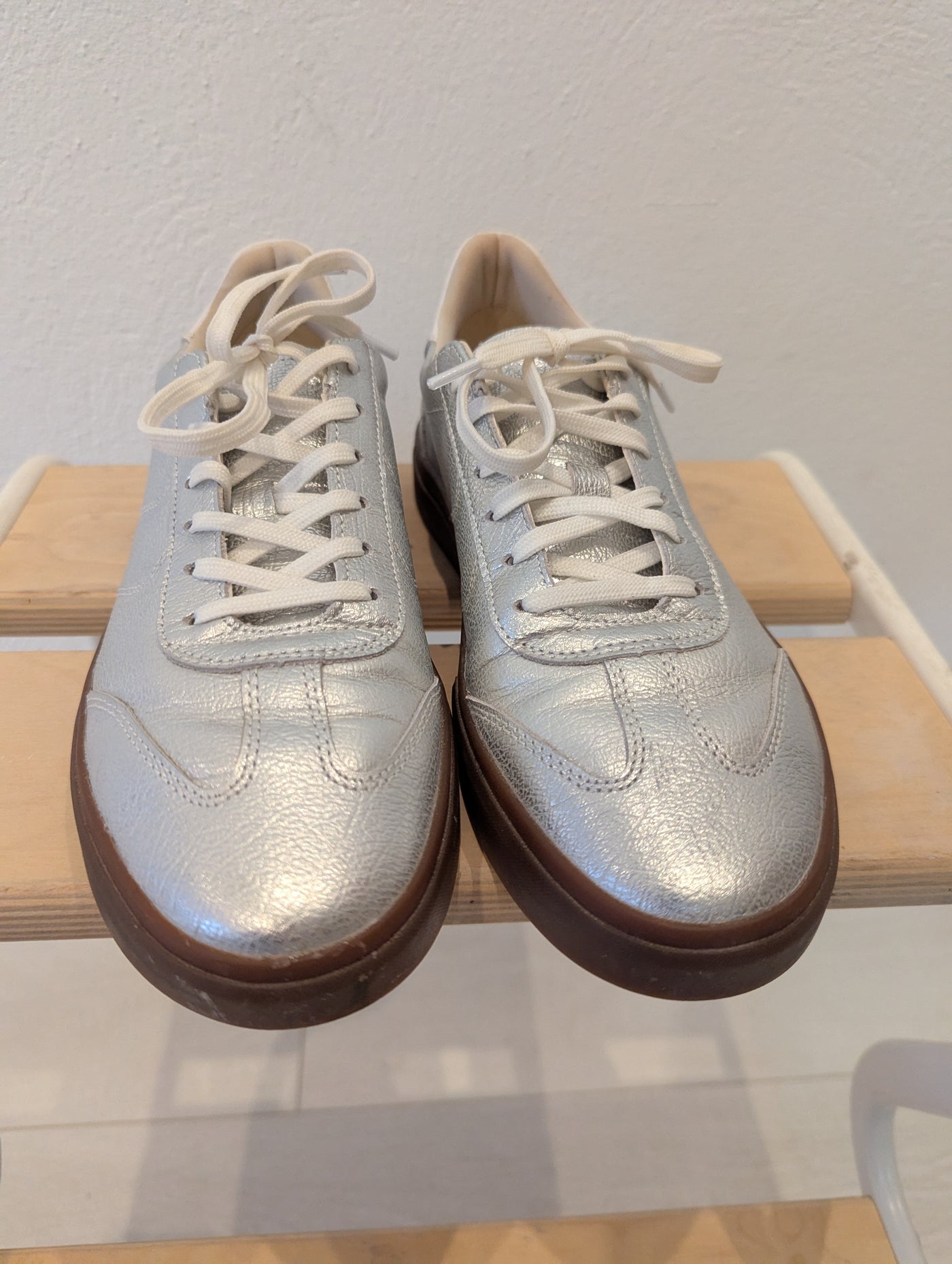 Vagabond Silver Trainers 5