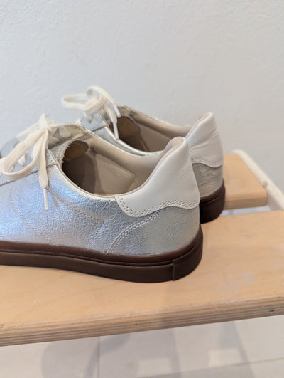 Vagabond Silver Trainers 5