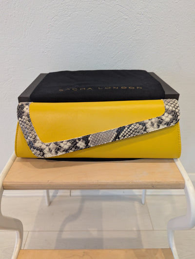 Sacha London Mustard Clutch