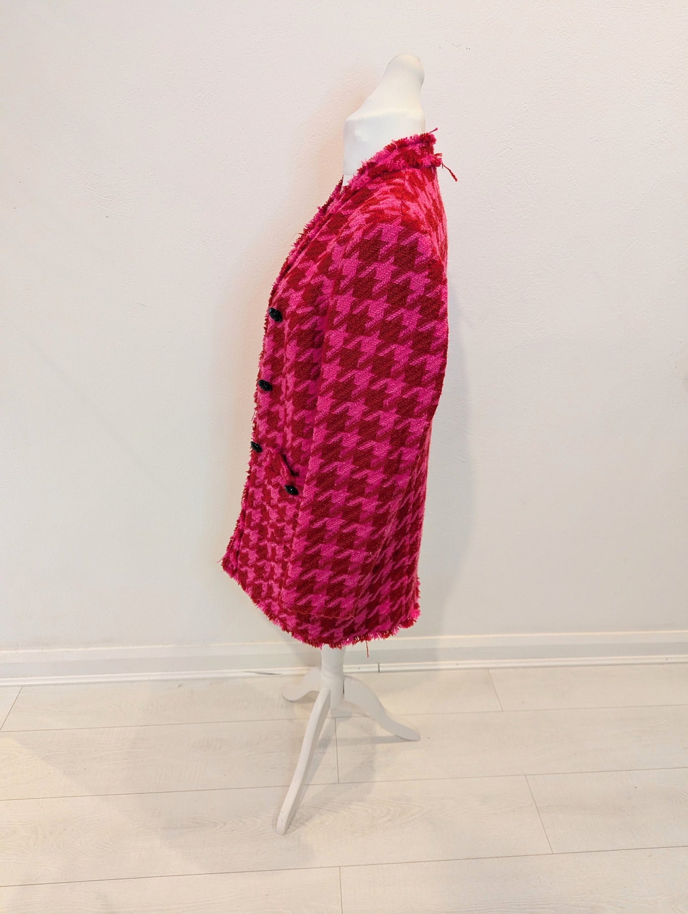 River Island Pink & Red Coat 16 NWT RRP £70