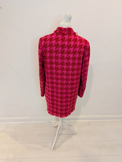 River Island Pink & Red Coat 16 NWT RRP £70