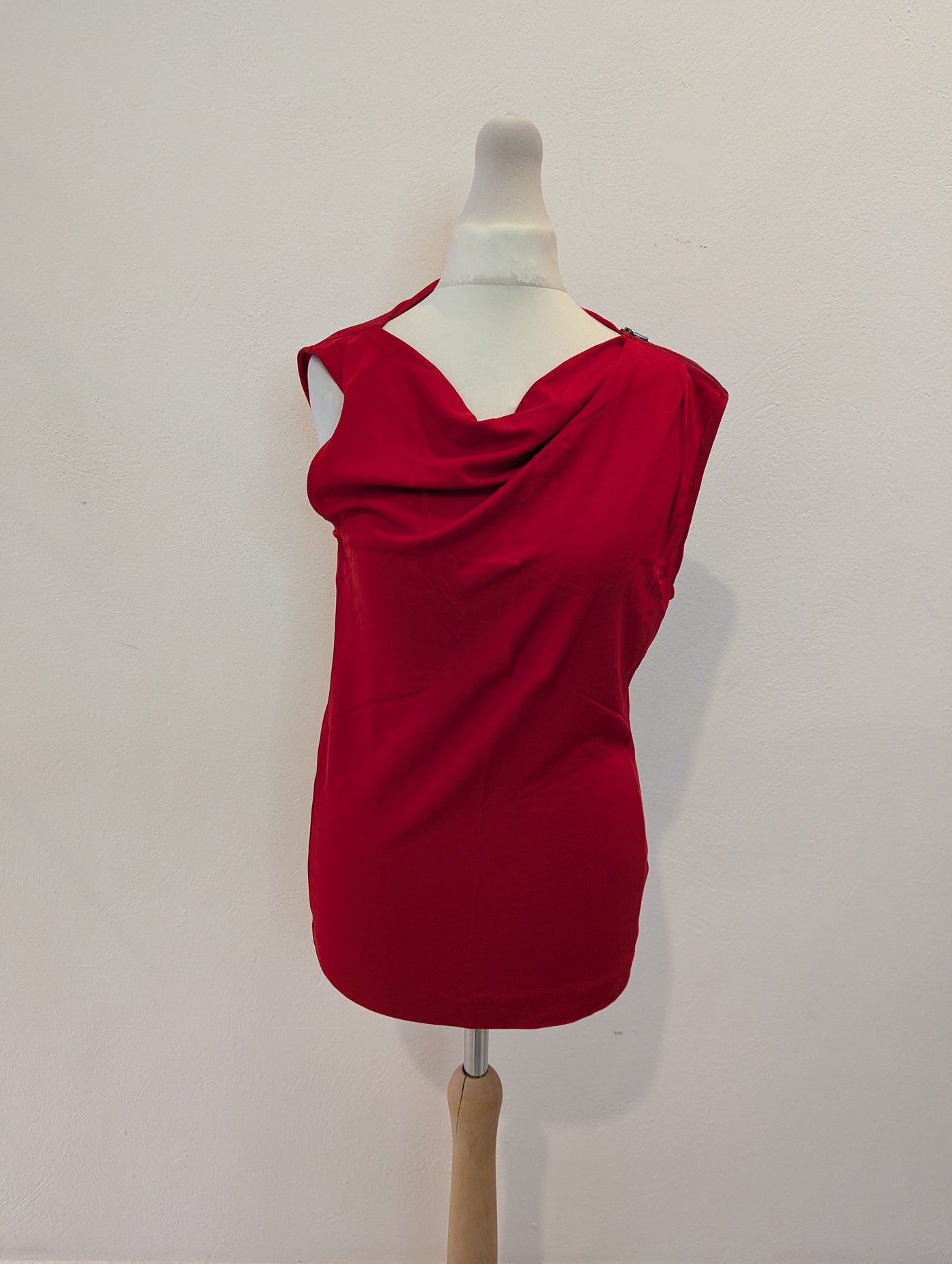 Reiss Red flavia Top S NWT £95