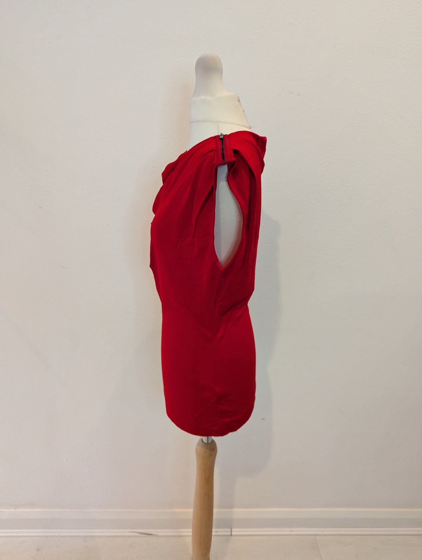 Reiss Red flavia Top S NWT £95