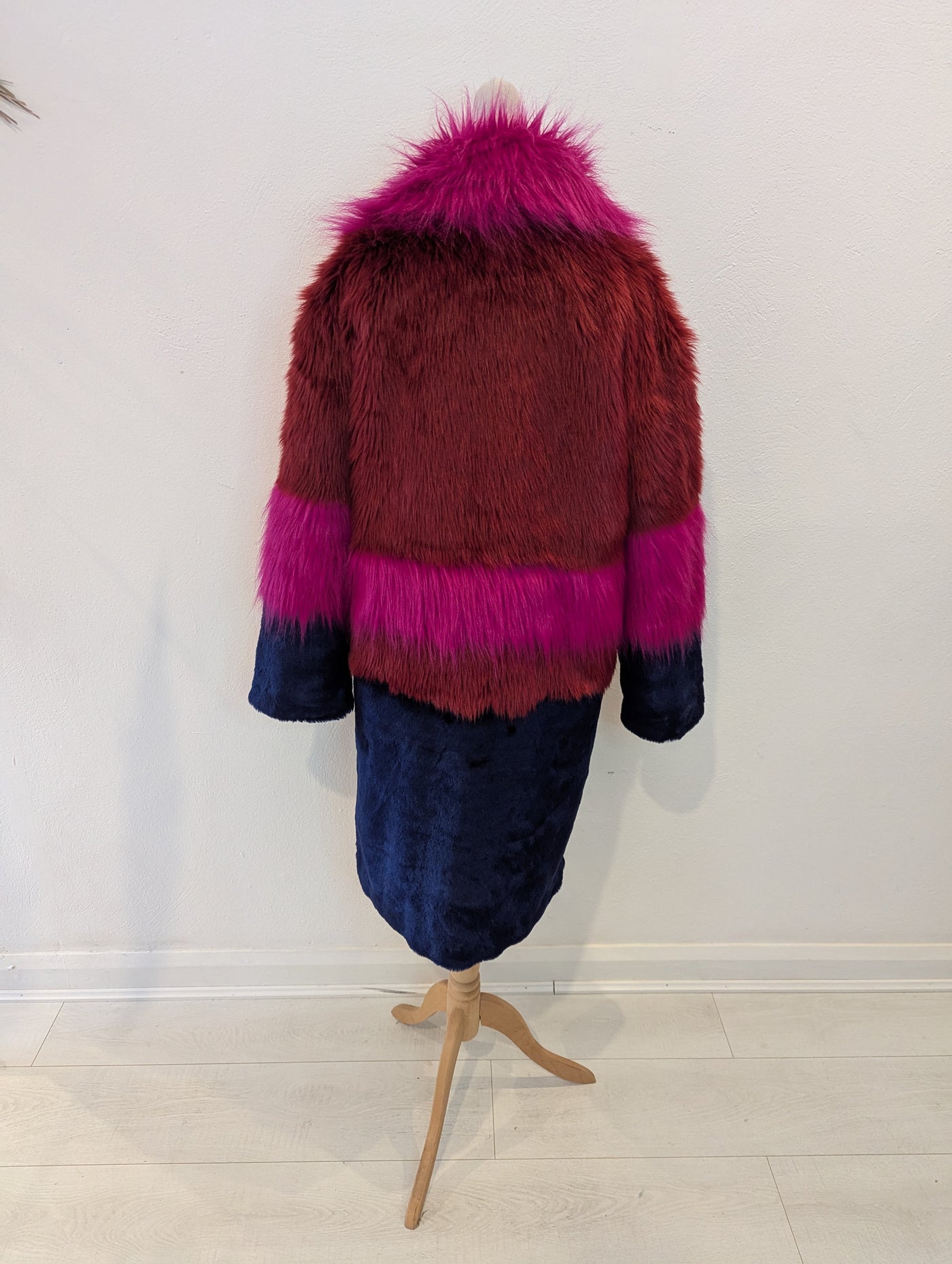 ASOS Multi Fur Coat 6