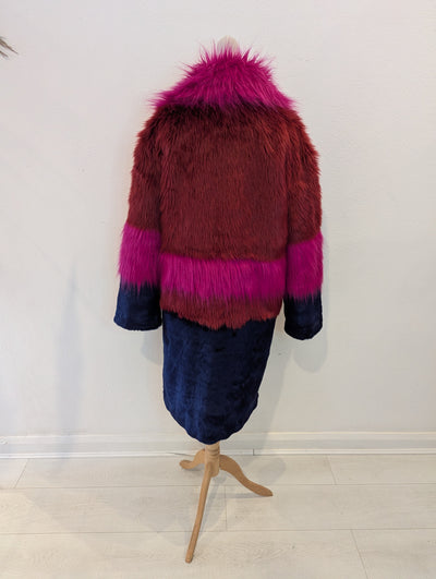 ASOS Multi Fur Coat 6