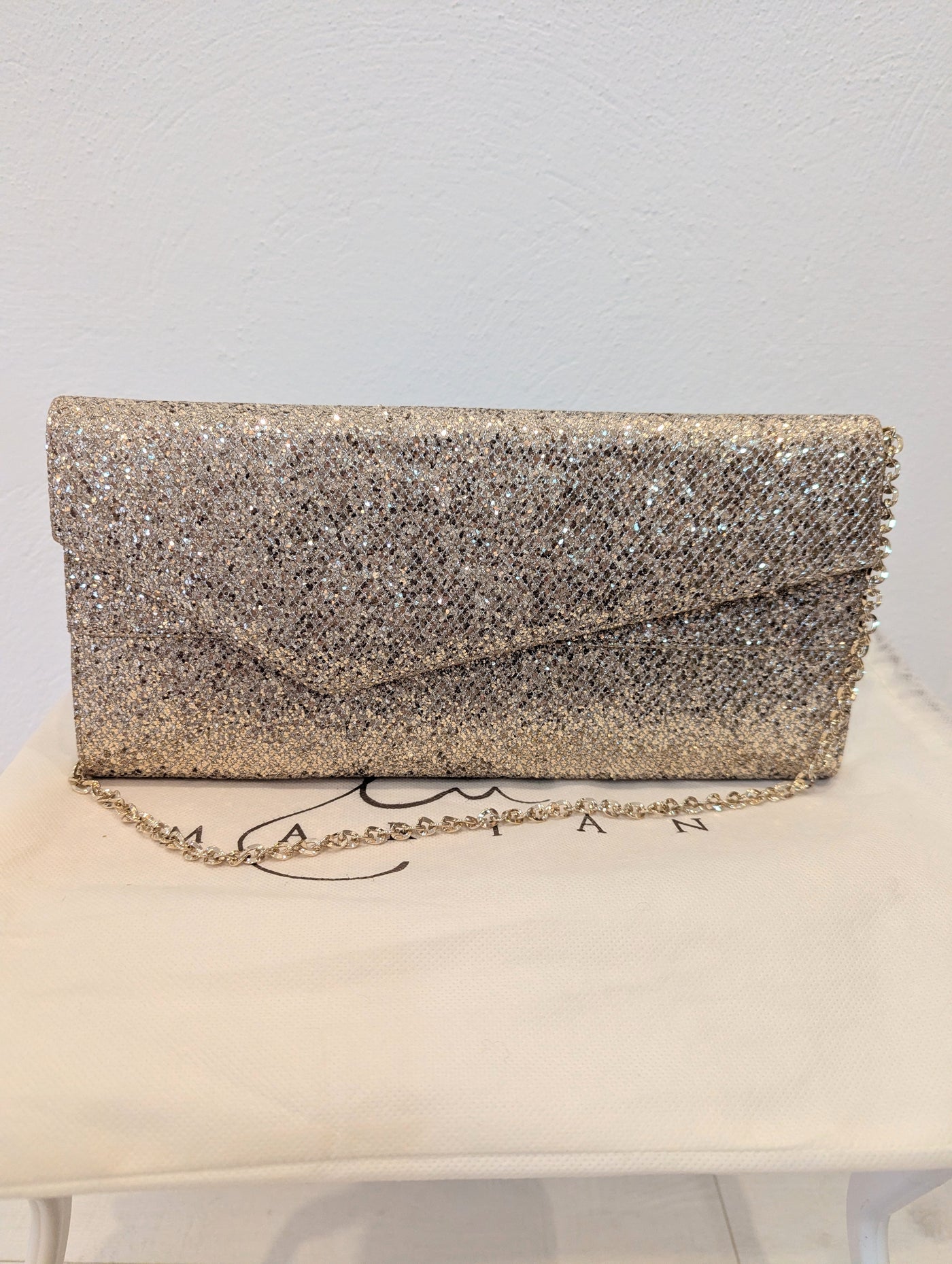 Marian Gold clutch