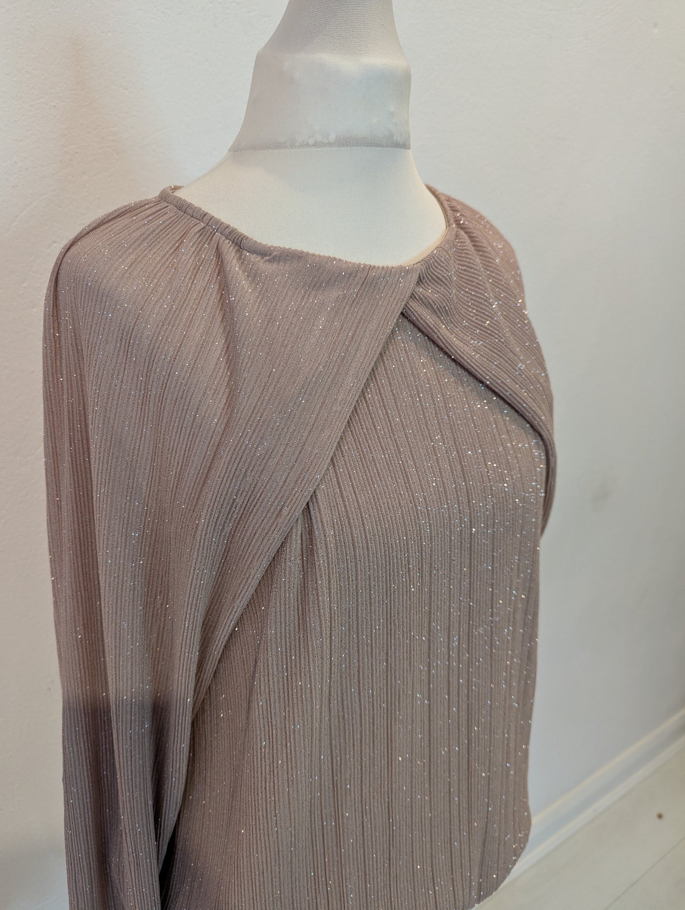River Island Gold Blouse 10 NWT