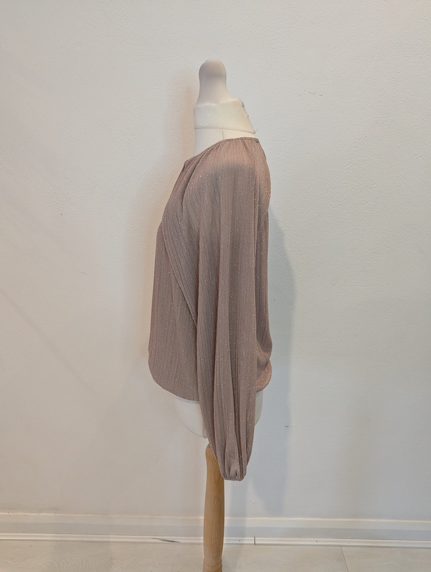 River Island Gold Blouse 10 NWT