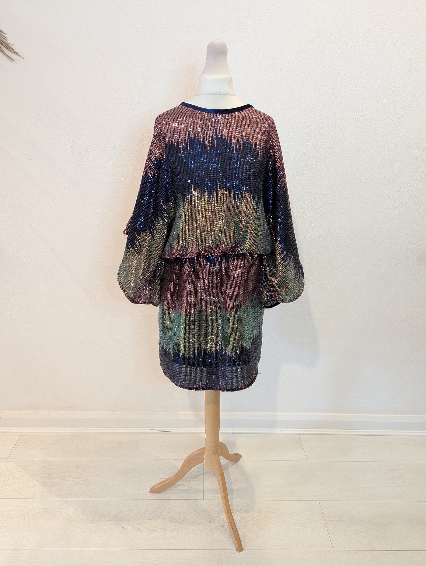 Flounce London Batwing Sequin Dress 6