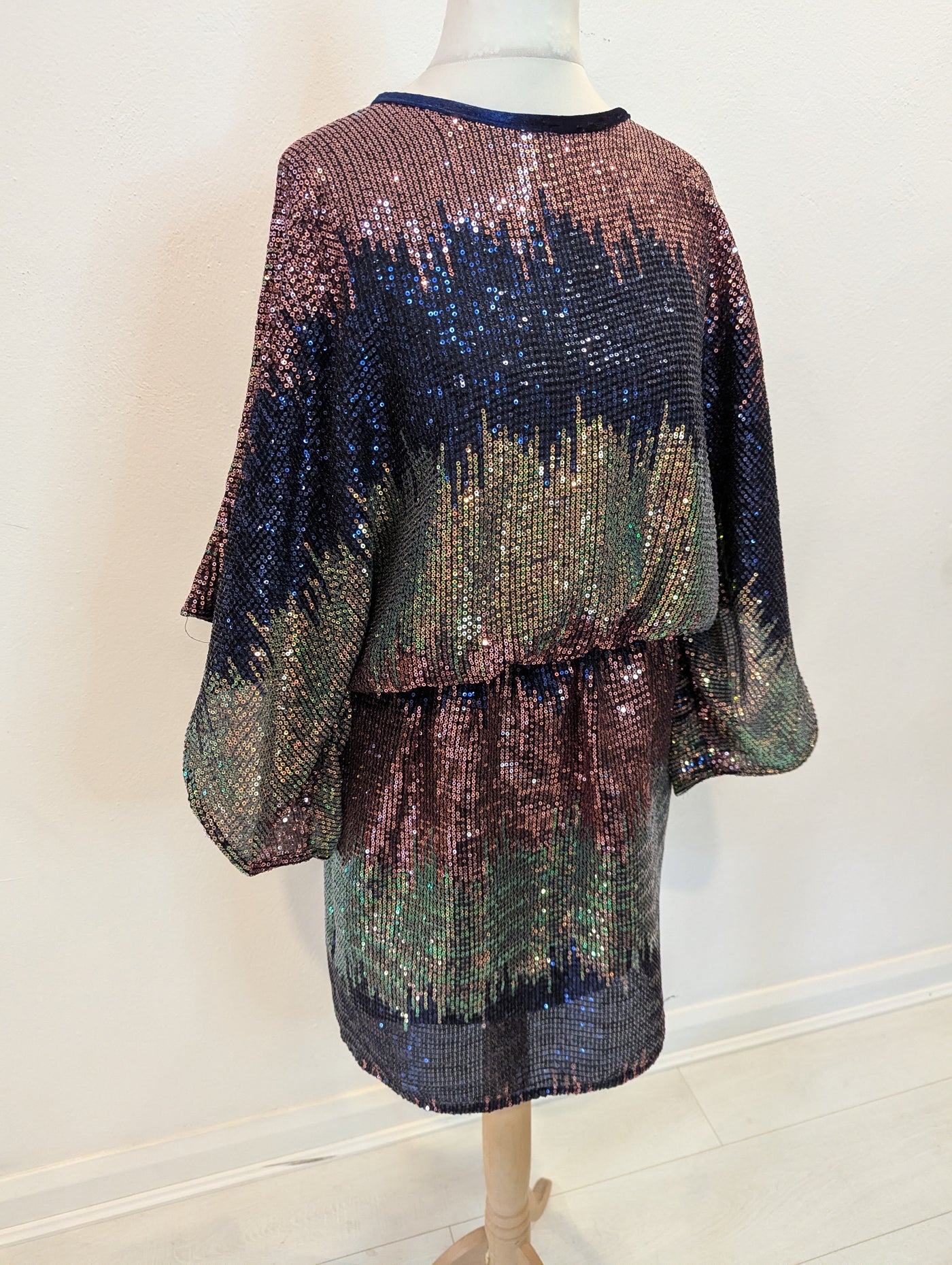 Flounce London Batwing Sequin Dress 6
