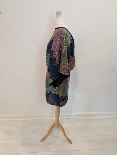 Flounce London Batwing Sequin Dress 6