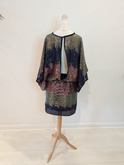 Flounce London Batwing Sequin Dress 6