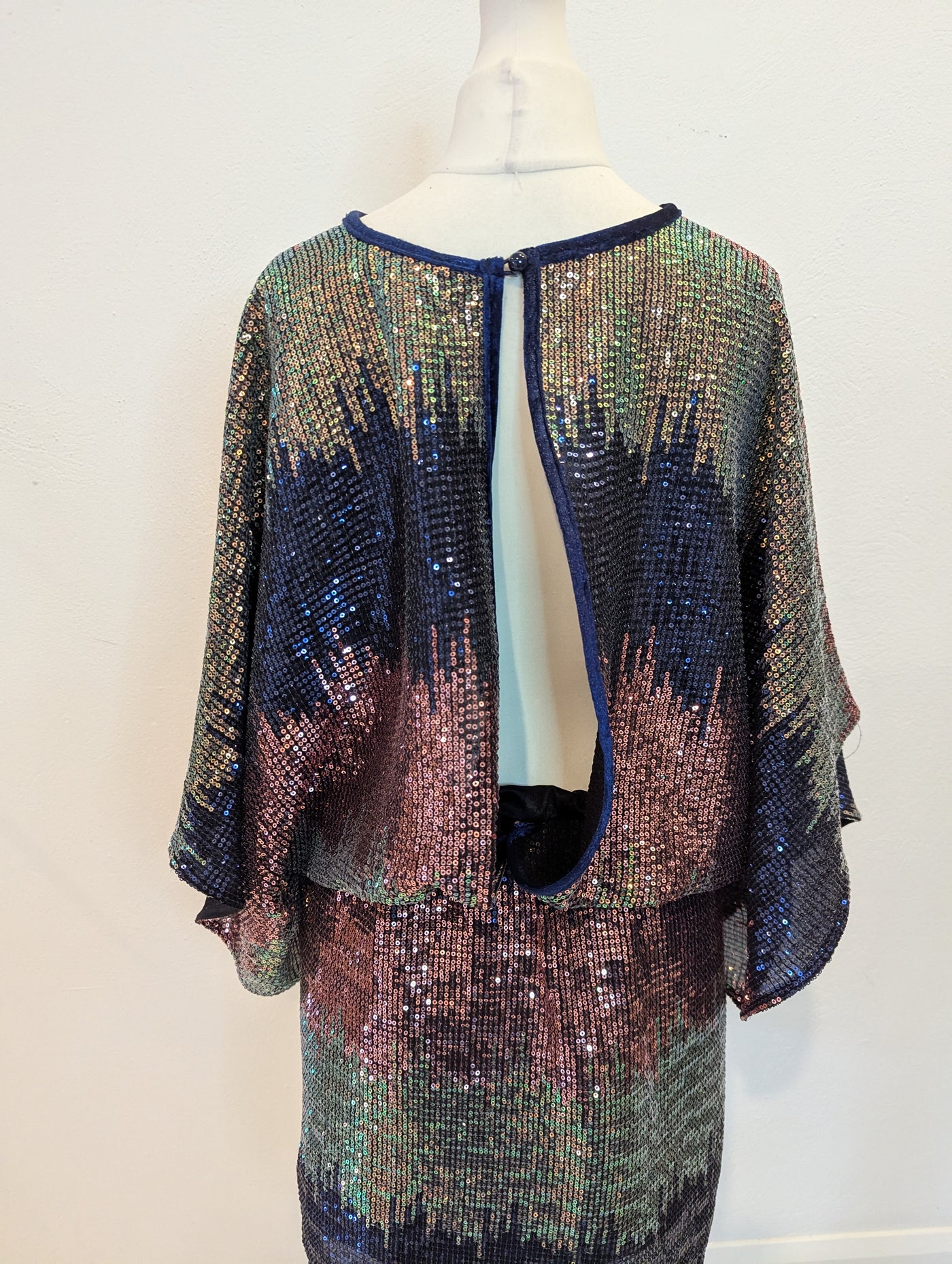 Flounce London Batwing Sequin Dress 6