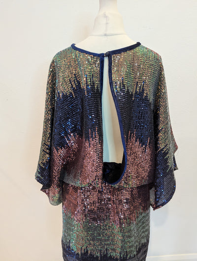 Flounce London Batwing Sequin Dress 6