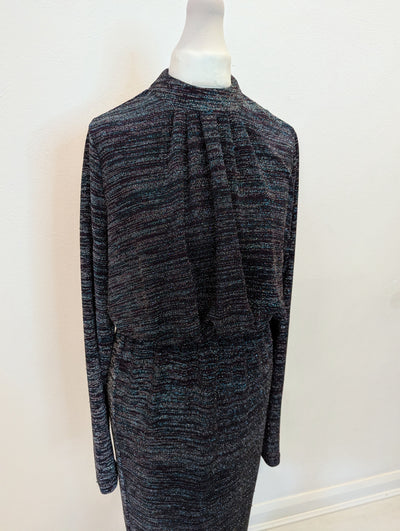 Yas Multi Sparkle Dress XS