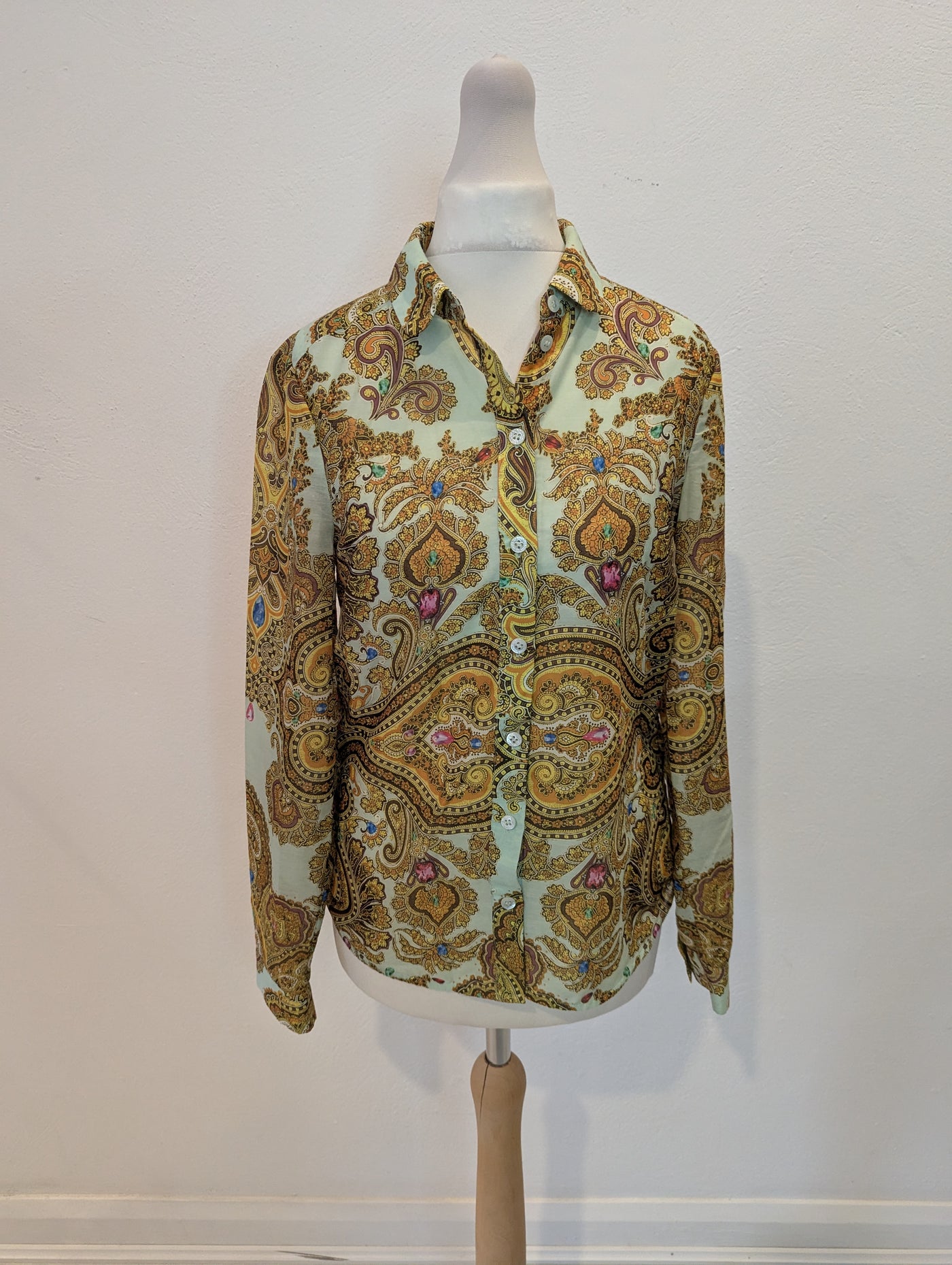 TED Baker Paisley Blouse 0