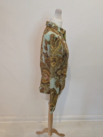 TED Baker Paisley Blouse 0