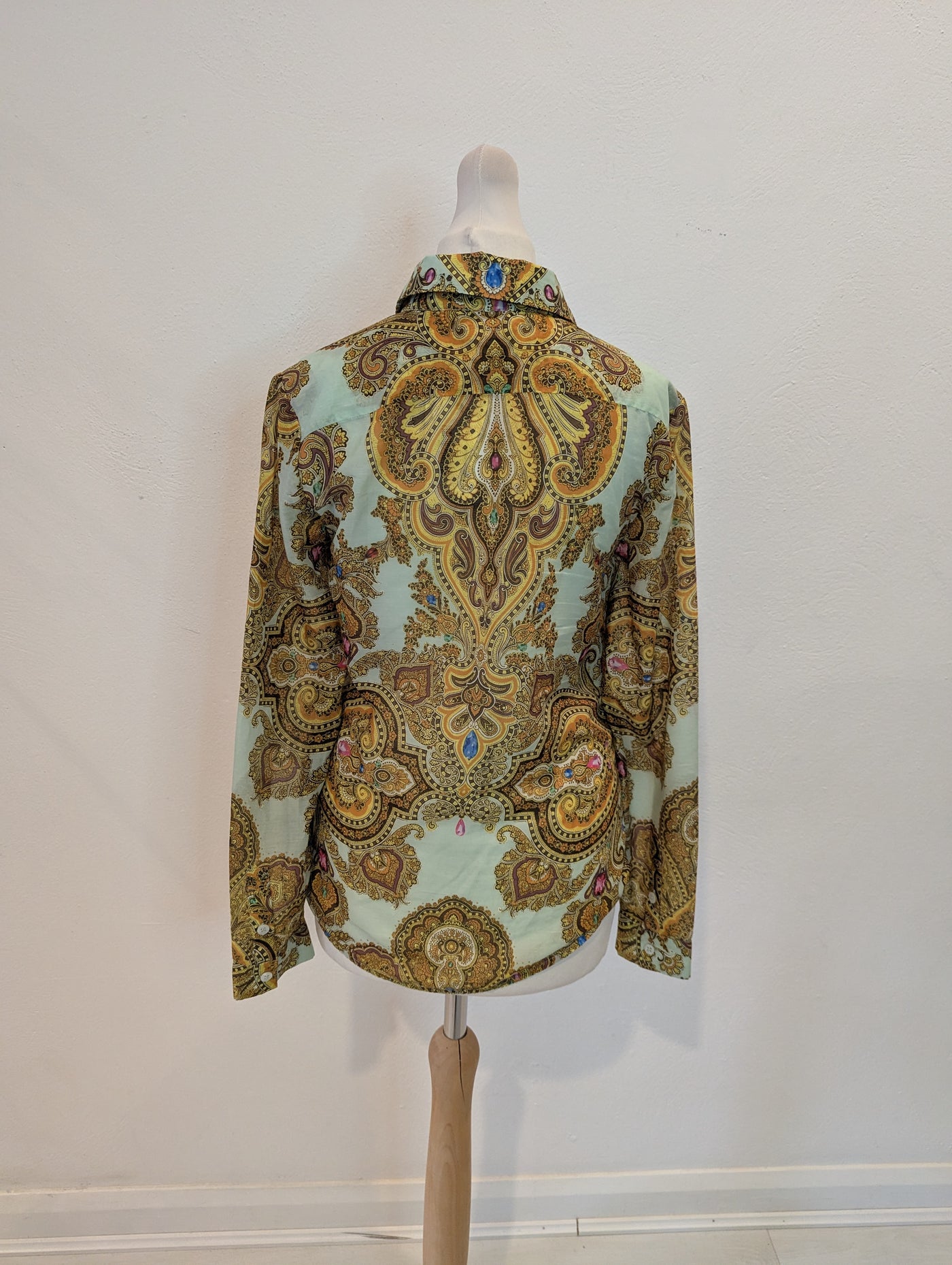 TED Baker Paisley Blouse 0
