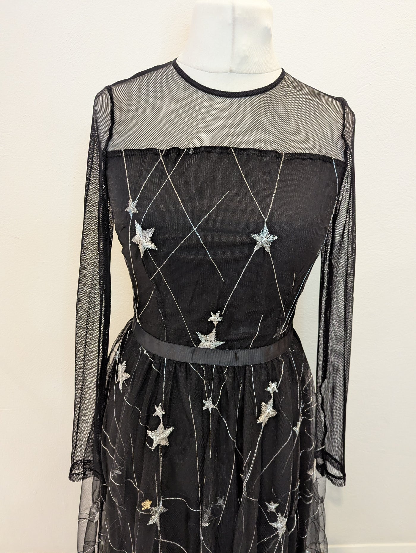 Ukulele Black Mesh Star Maxi M