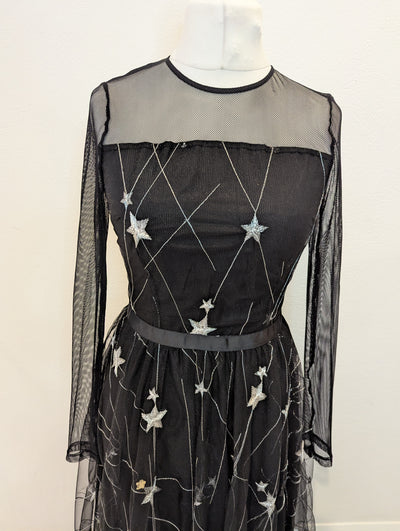 Ukulele Black Mesh Star Maxi M