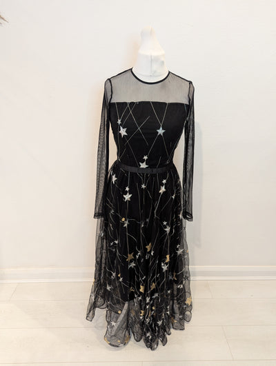 Ukulele Black Mesh Star Maxi M