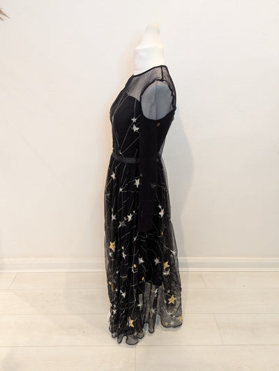 Ukulele Black Mesh Star Maxi M