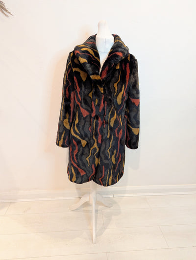 Biba Faux Fur Coat 12 (small fitting)