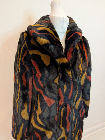 Biba Faux Fur Coat 12 (small fitting)