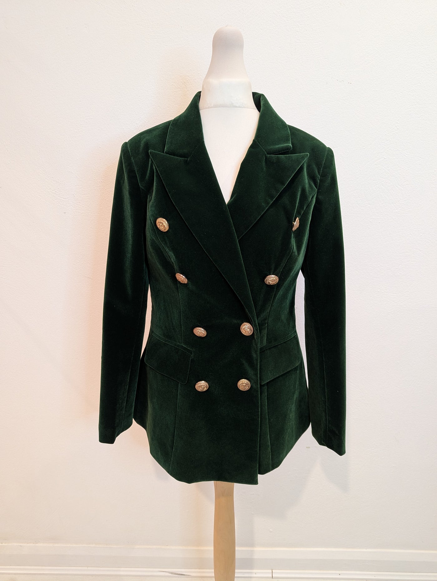 So Amazing Green Velvet Blazer 10