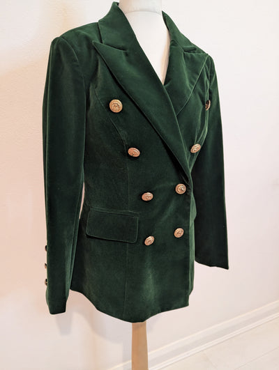So Amazing Green Velvet Blazer 10