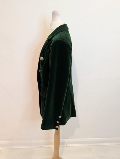 So Amazing Green Velvet Blazer 10