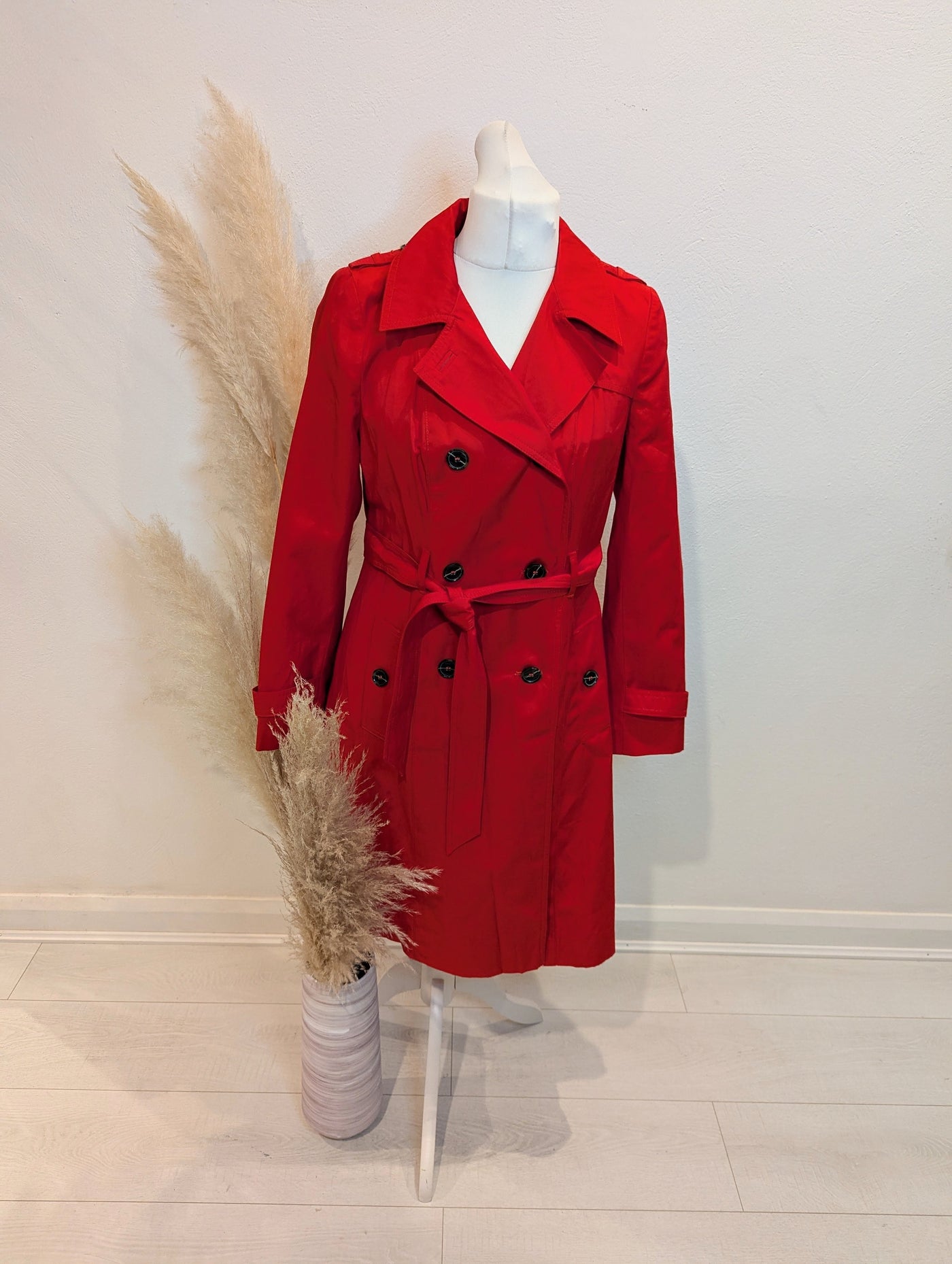 The Collection Red Trench Coat RRP £45 12